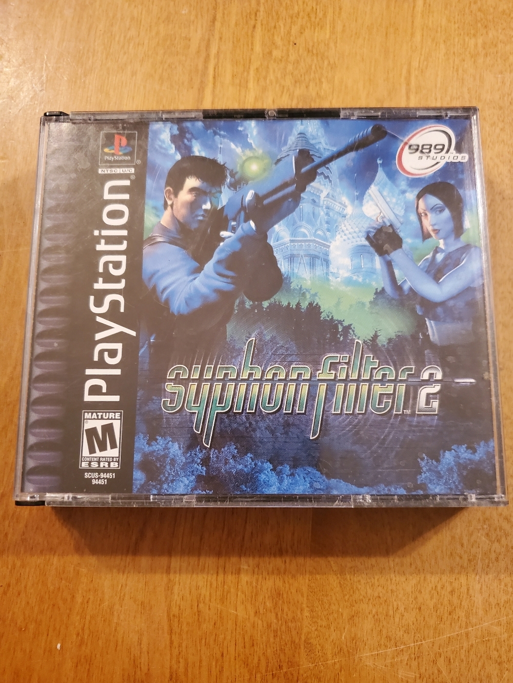 Syphon Filter 2 (Sony PlayStation 1 PS1 2000 Black Label Y2K Vintage